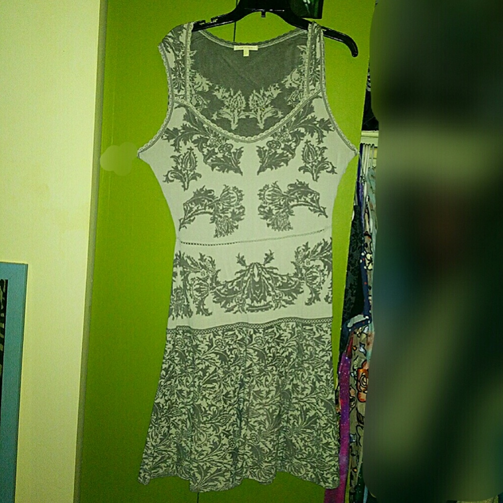 RARE ZAC POSEN grey and white jacquard pri… - Picture 4 of 7